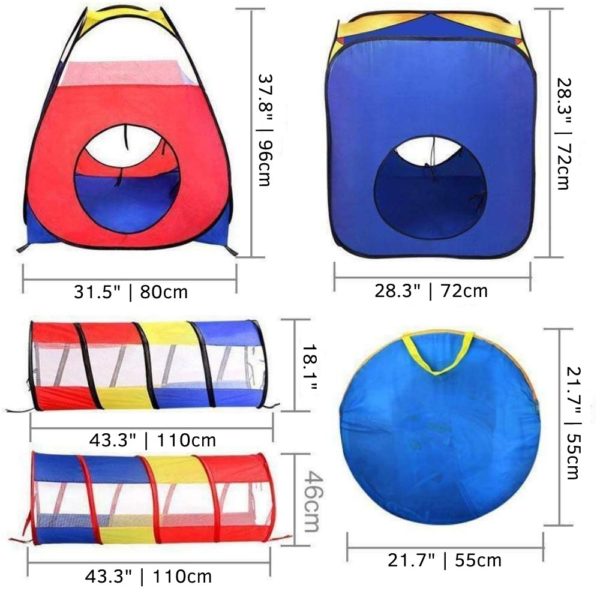 buy childrens play tent crawl tunnel sell online